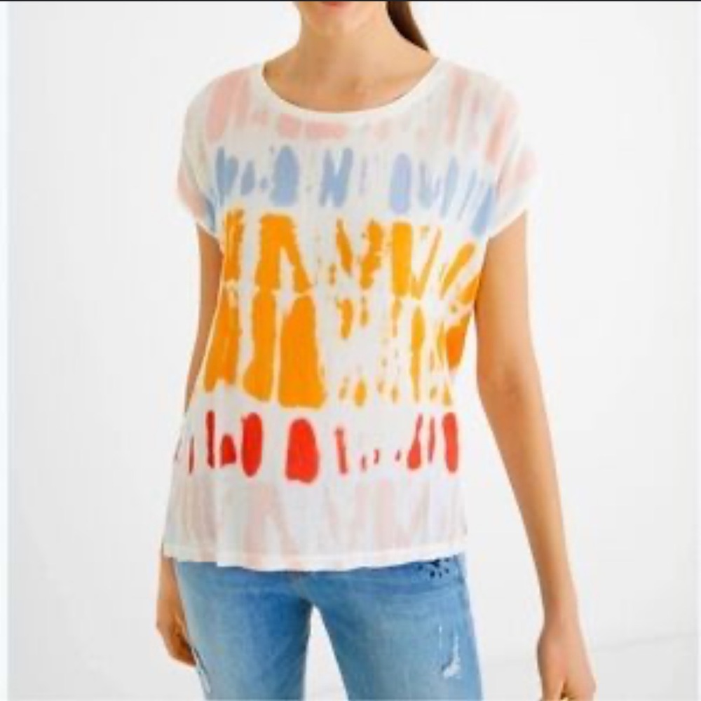 Desigual 
alacant tie dye top size xl